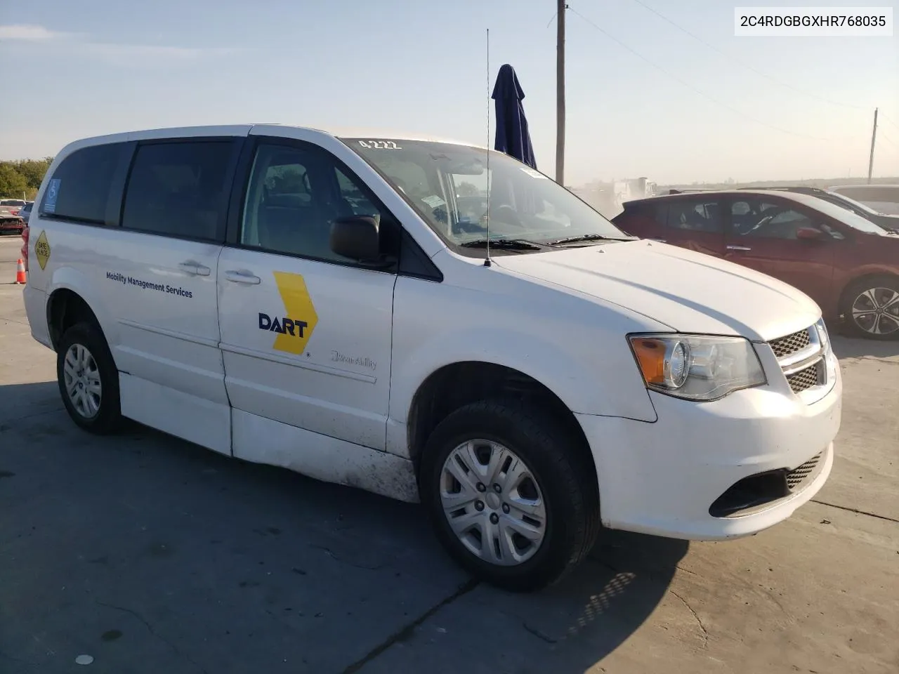 2C4RDGBGXHR768035 2017 Dodge Grand Caravan Se