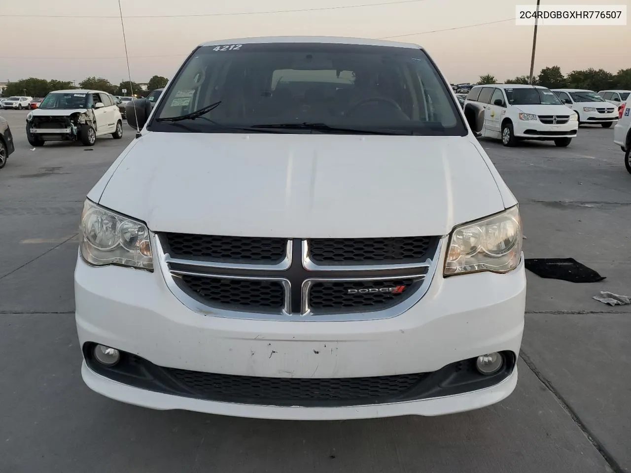 2017 Dodge Grand Caravan Se VIN: 2C4RDGBGXHR776507 Lot: 75356284