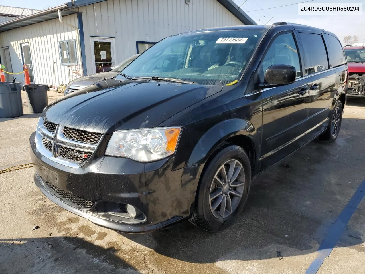 2017 Dodge Grand Caravan Sxt VIN: 2C4RDGCG5HR580294 Lot: 75719684