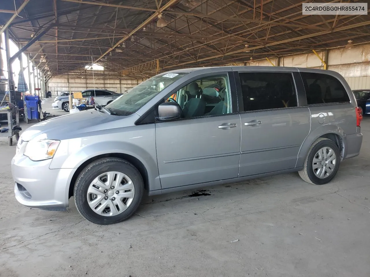 2017 Dodge Grand Caravan Se VIN: 2C4RDGBG0HR855474 Lot: 75918214