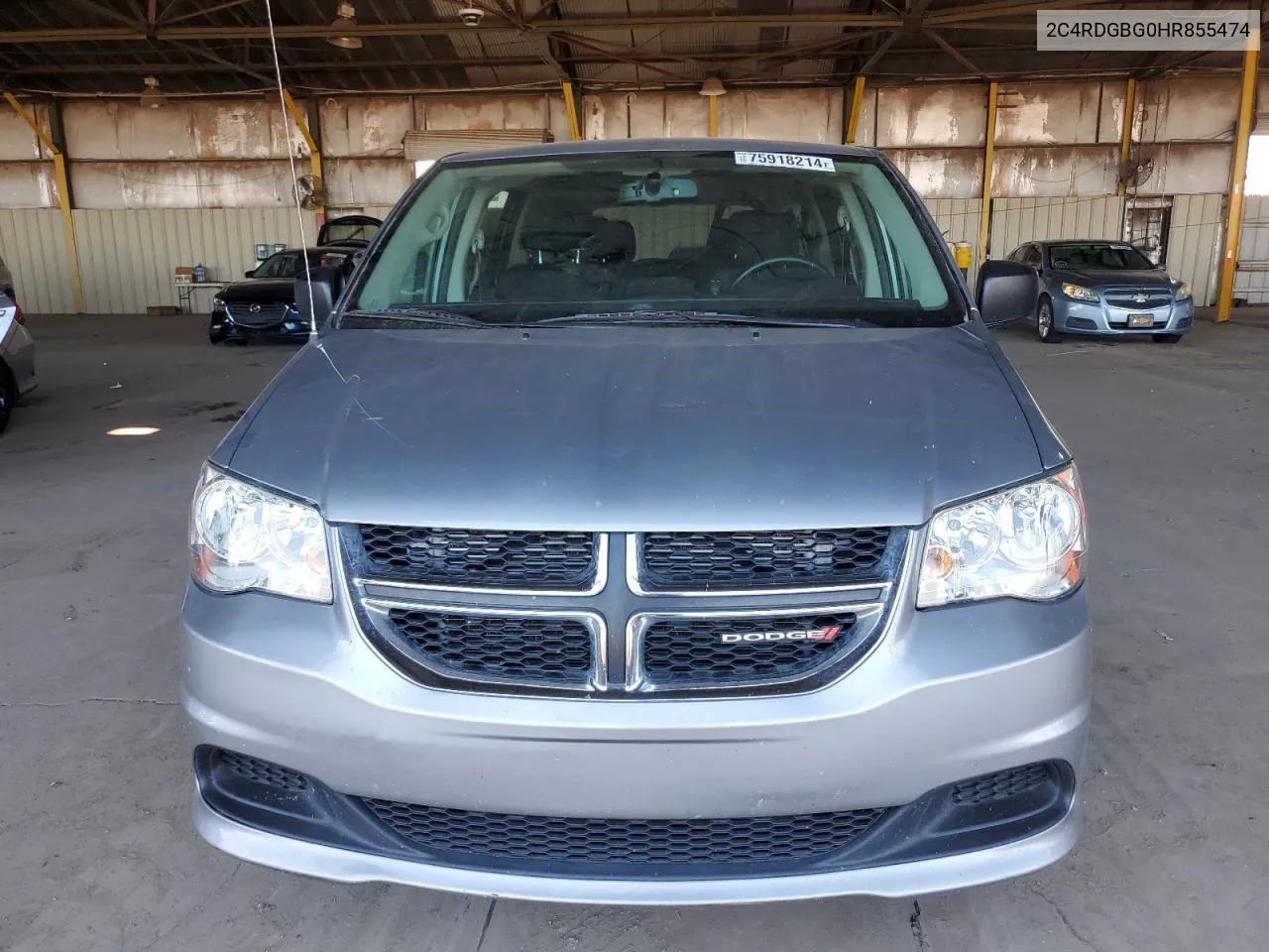 2017 Dodge Grand Caravan Se VIN: 2C4RDGBG0HR855474 Lot: 75918214