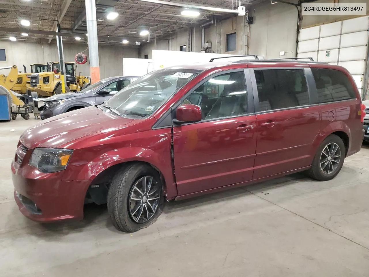 2017 Dodge Grand Caravan Gt VIN: 2C4RDGEG6HR813497 Lot: 75949514