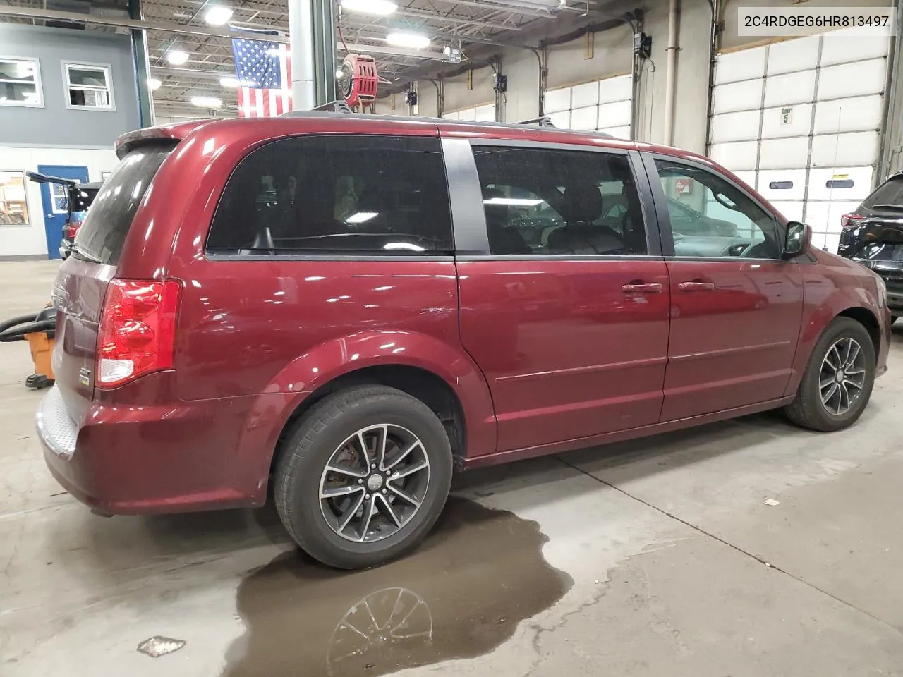 2017 Dodge Grand Caravan Gt VIN: 2C4RDGEG6HR813497 Lot: 75949514