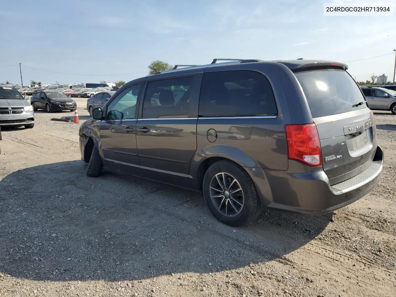 2017 Dodge Grand Caravan Sxt VIN: 2C4RDGCG2HR713934 Lot: 76361604