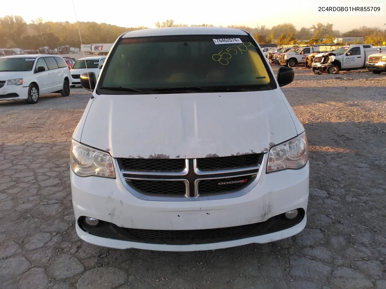 2017 Dodge Grand Caravan Se VIN: 2C4RDGBG1HR855709 Lot: 76462074