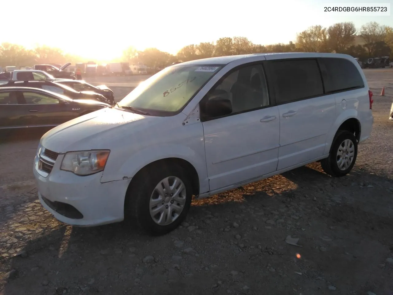 2017 Dodge Grand Caravan Se VIN: 2C4RDGBG6HR855723 Lot: 76462994