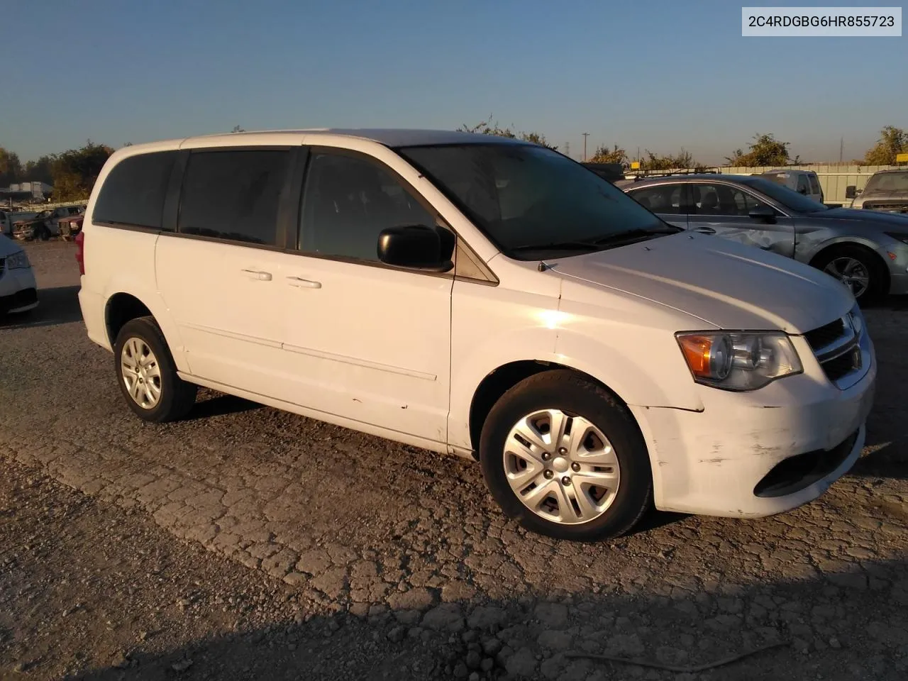 2017 Dodge Grand Caravan Se VIN: 2C4RDGBG6HR855723 Lot: 76462994