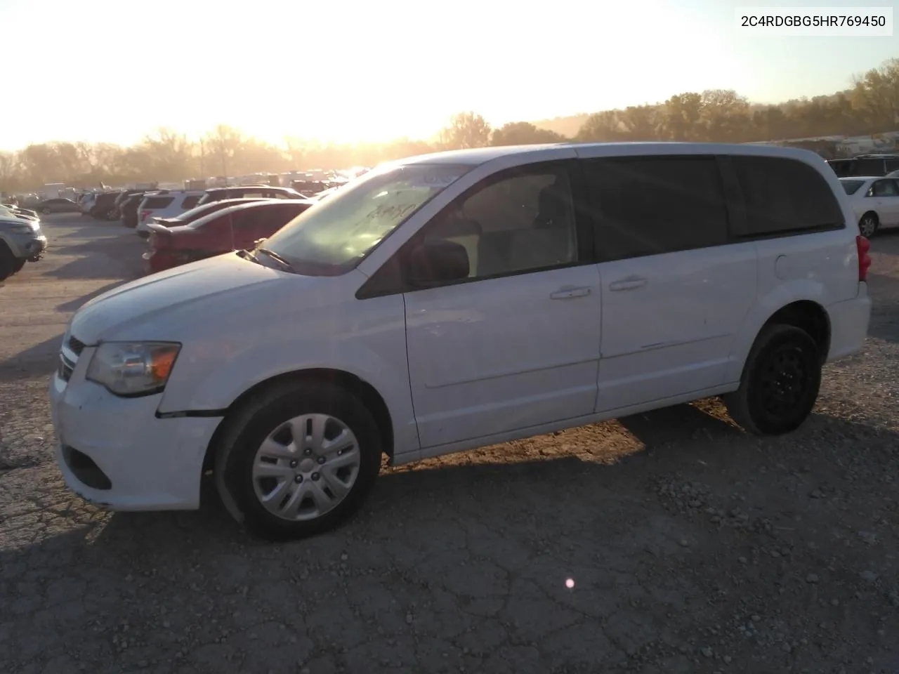 2017 Dodge Grand Caravan Se VIN: 2C4RDGBG5HR769450 Lot: 76463294