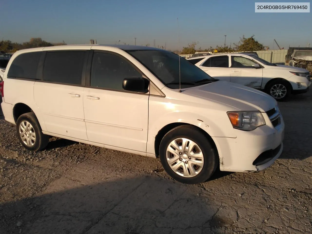 2017 Dodge Grand Caravan Se VIN: 2C4RDGBG5HR769450 Lot: 76463294