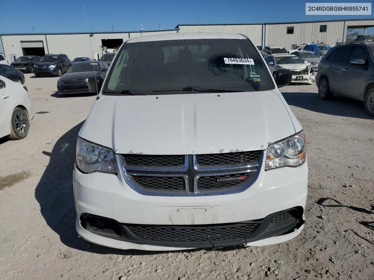 2C4RDGBG8HR855741 2017 Dodge Grand Caravan Se