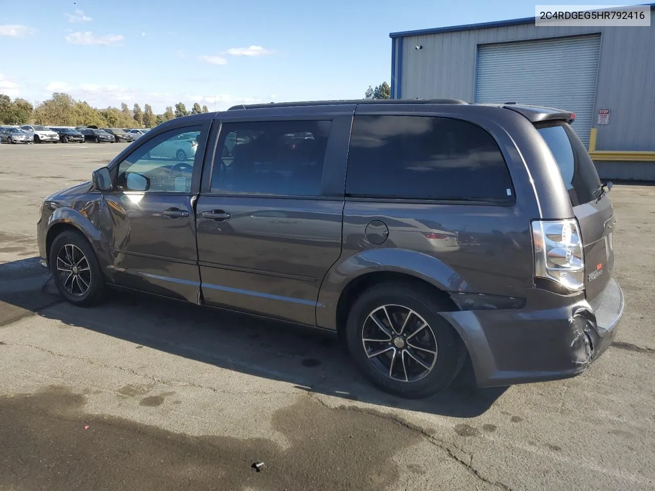 2C4RDGEG5HR792416 2017 Dodge Grand Caravan Gt