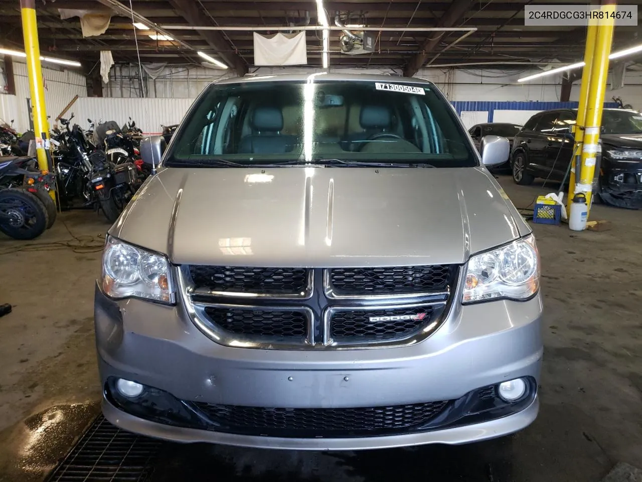 2017 Dodge Grand Caravan Sxt VIN: 2C4RDGCG3HR814674 Lot: 76630474