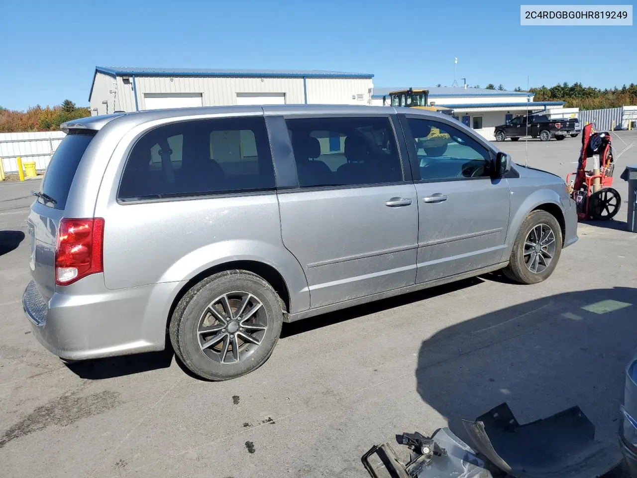 2017 Dodge Grand Caravan Se VIN: 2C4RDGBG0HR819249 Lot: 76656824