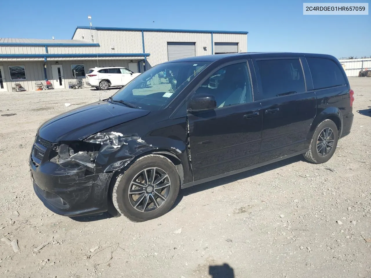 2017 Dodge Grand Caravan Gt VIN: 2C4RDGEG1HR657059 Lot: 76800374