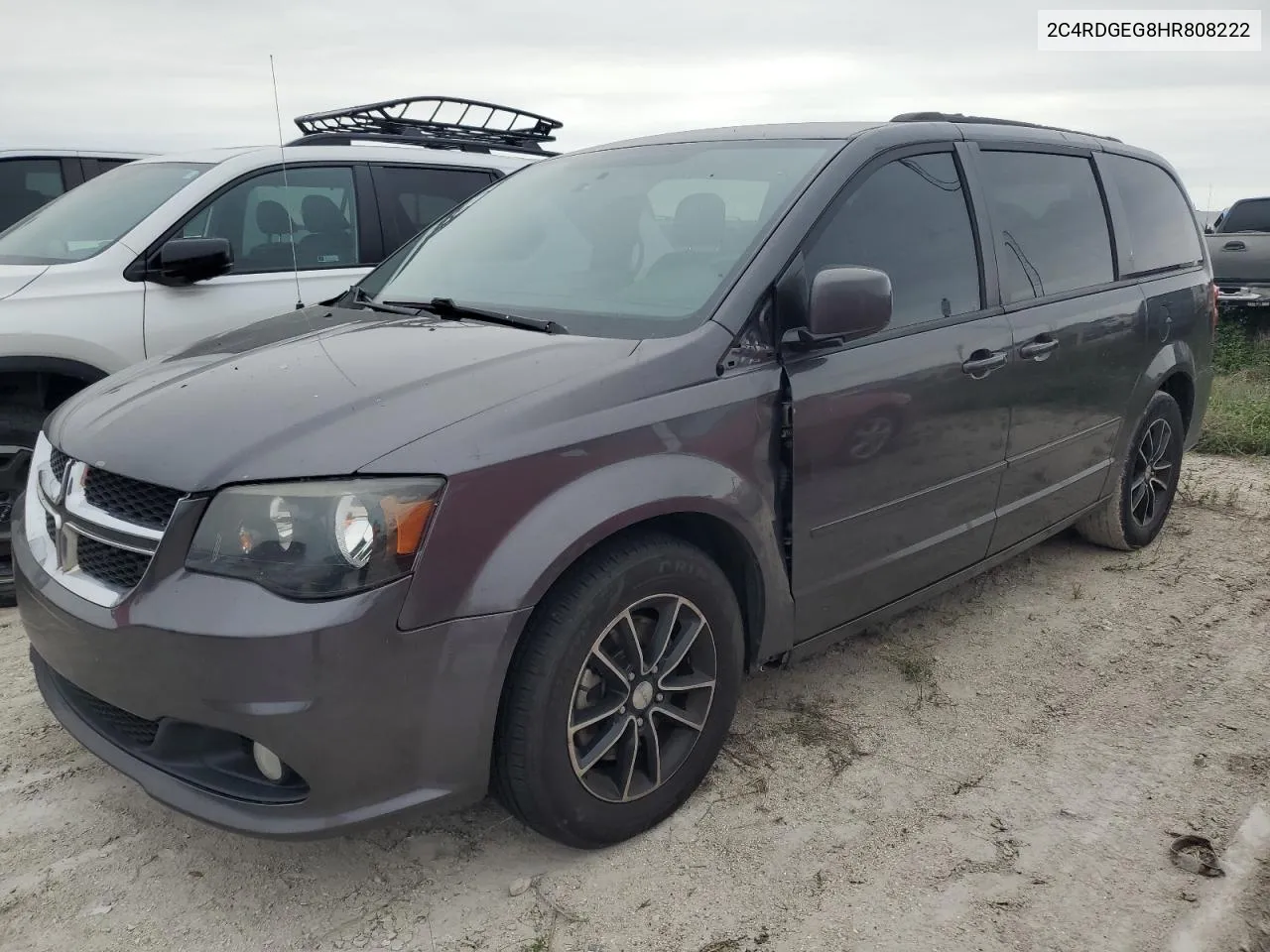 2017 Dodge Grand Caravan Gt VIN: 2C4RDGEG8HR808222 Lot: 76825984