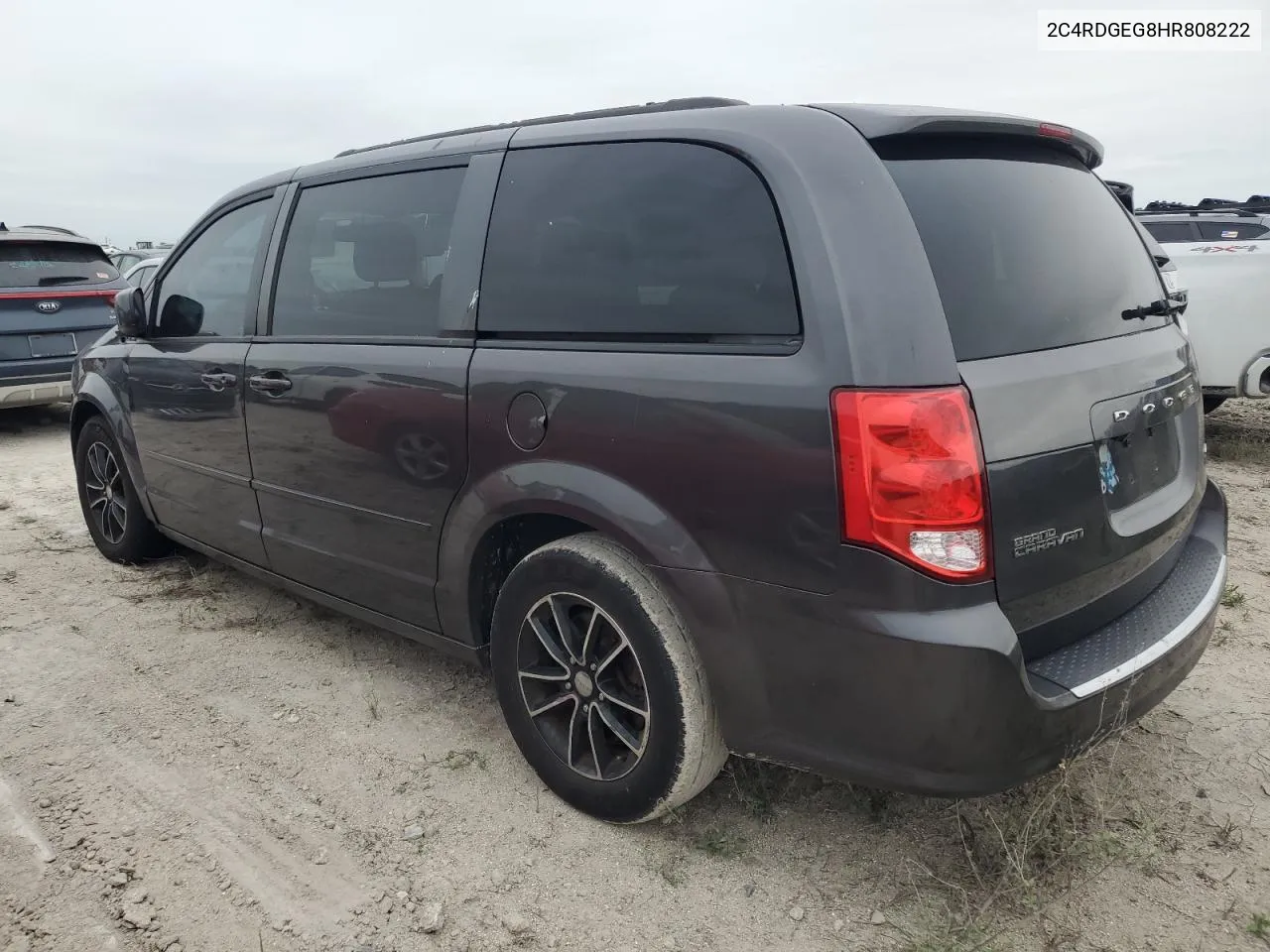 2017 Dodge Grand Caravan Gt VIN: 2C4RDGEG8HR808222 Lot: 76825984