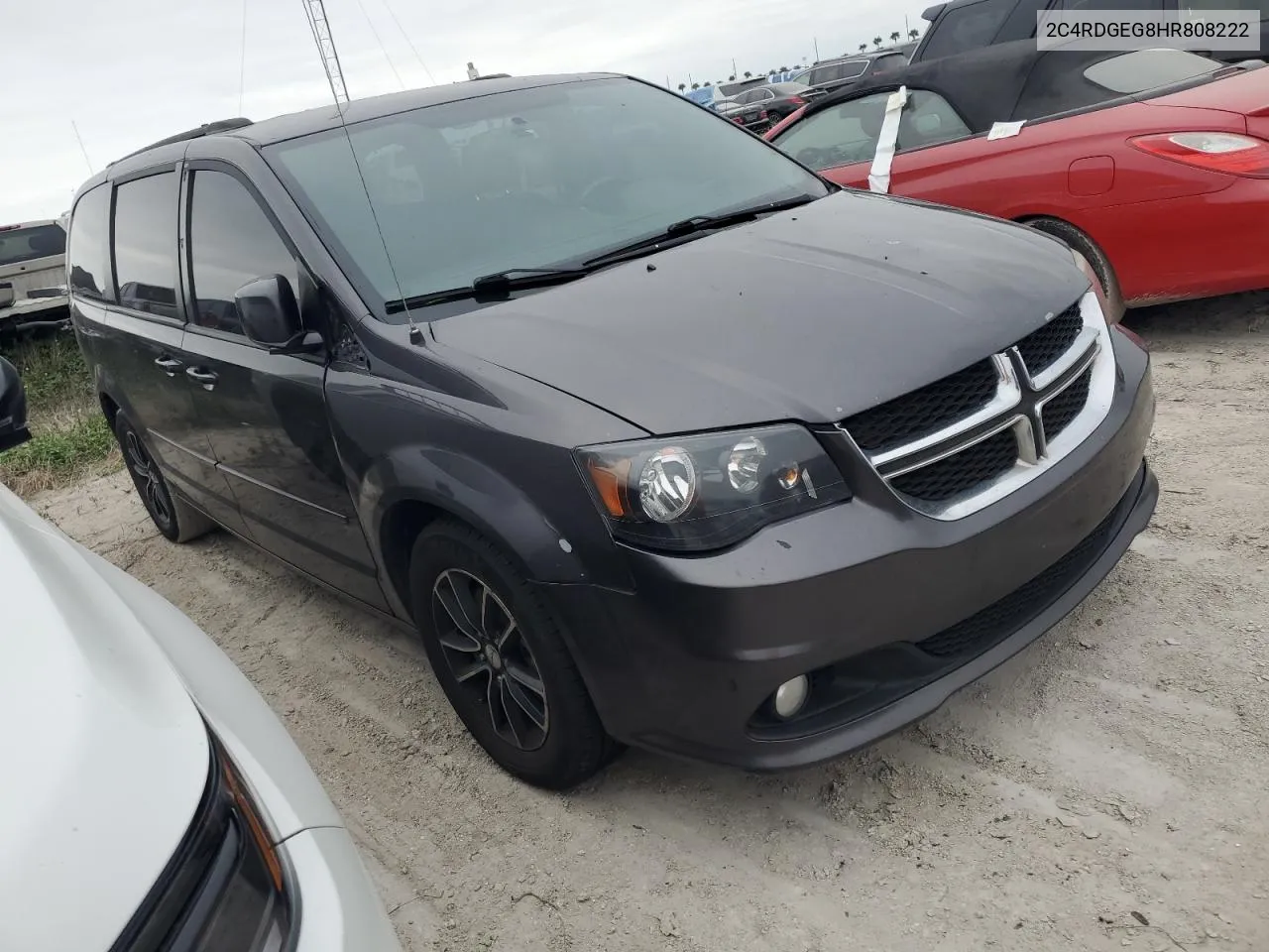 2017 Dodge Grand Caravan Gt VIN: 2C4RDGEG8HR808222 Lot: 76825984