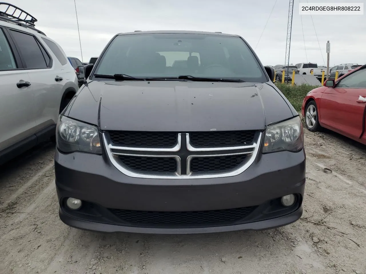 2017 Dodge Grand Caravan Gt VIN: 2C4RDGEG8HR808222 Lot: 76825984