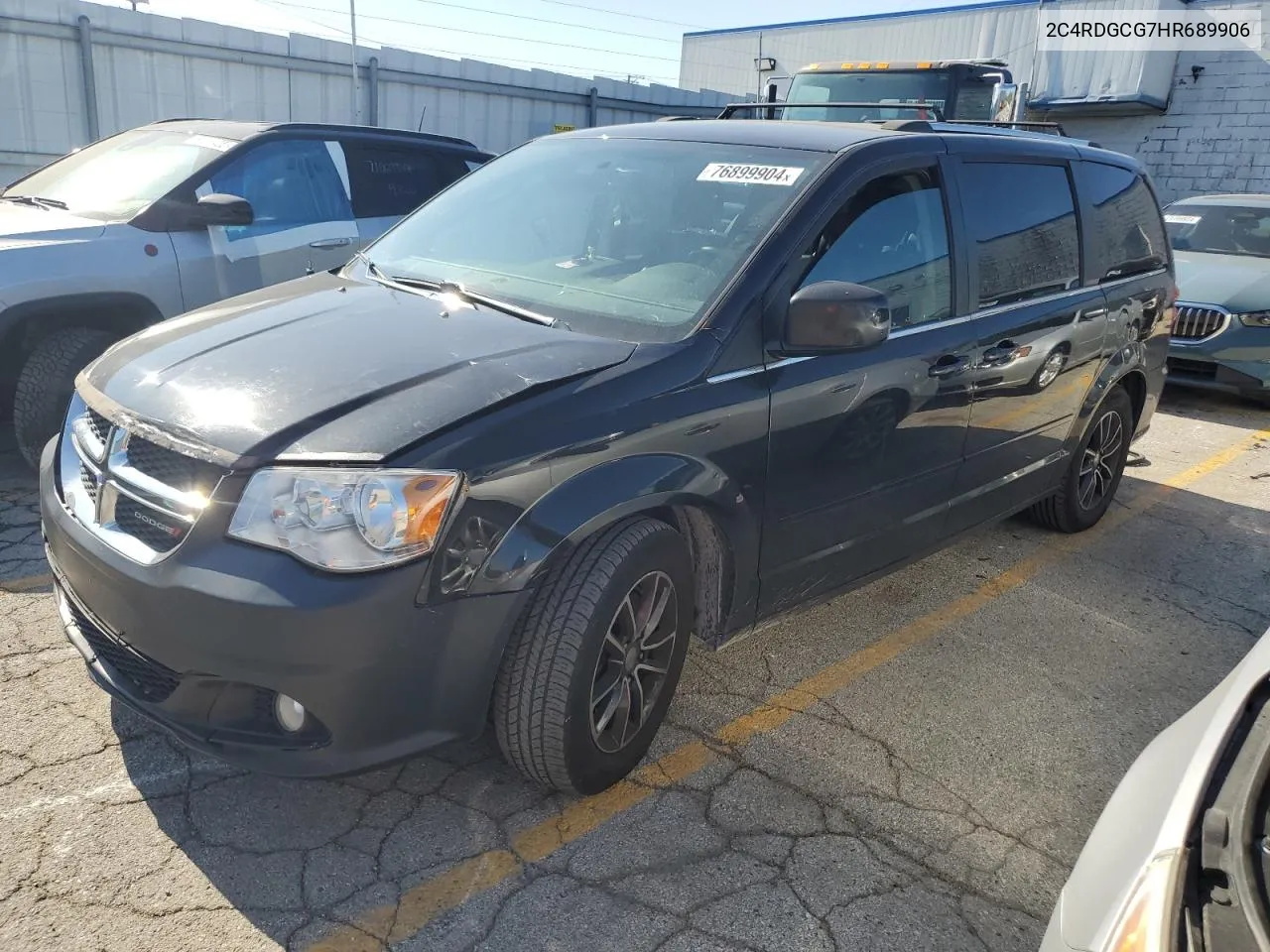 2017 Dodge Grand Caravan Sxt VIN: 2C4RDGCG7HR689906 Lot: 76899904