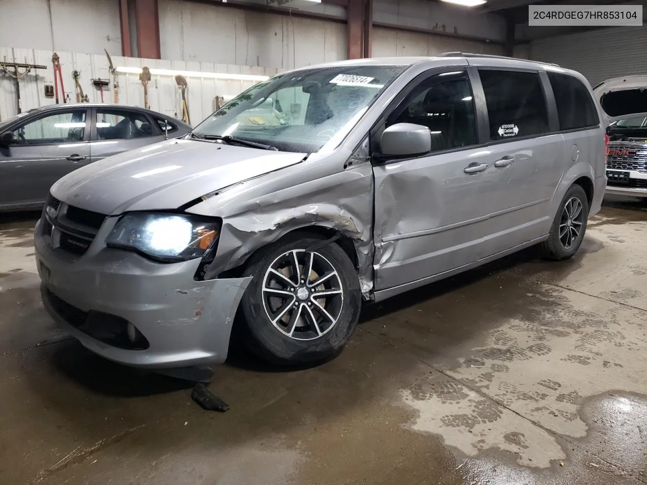 2C4RDGEG7HR853104 2017 Dodge Grand Caravan Gt