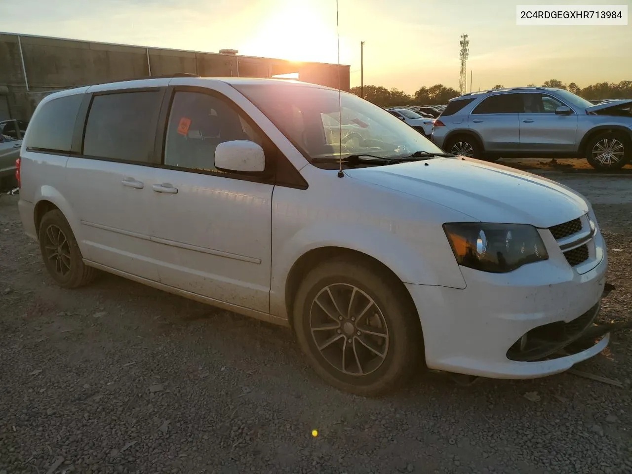 2017 Dodge Grand Caravan Gt VIN: 2C4RDGEGXHR713984 Lot: 77069014