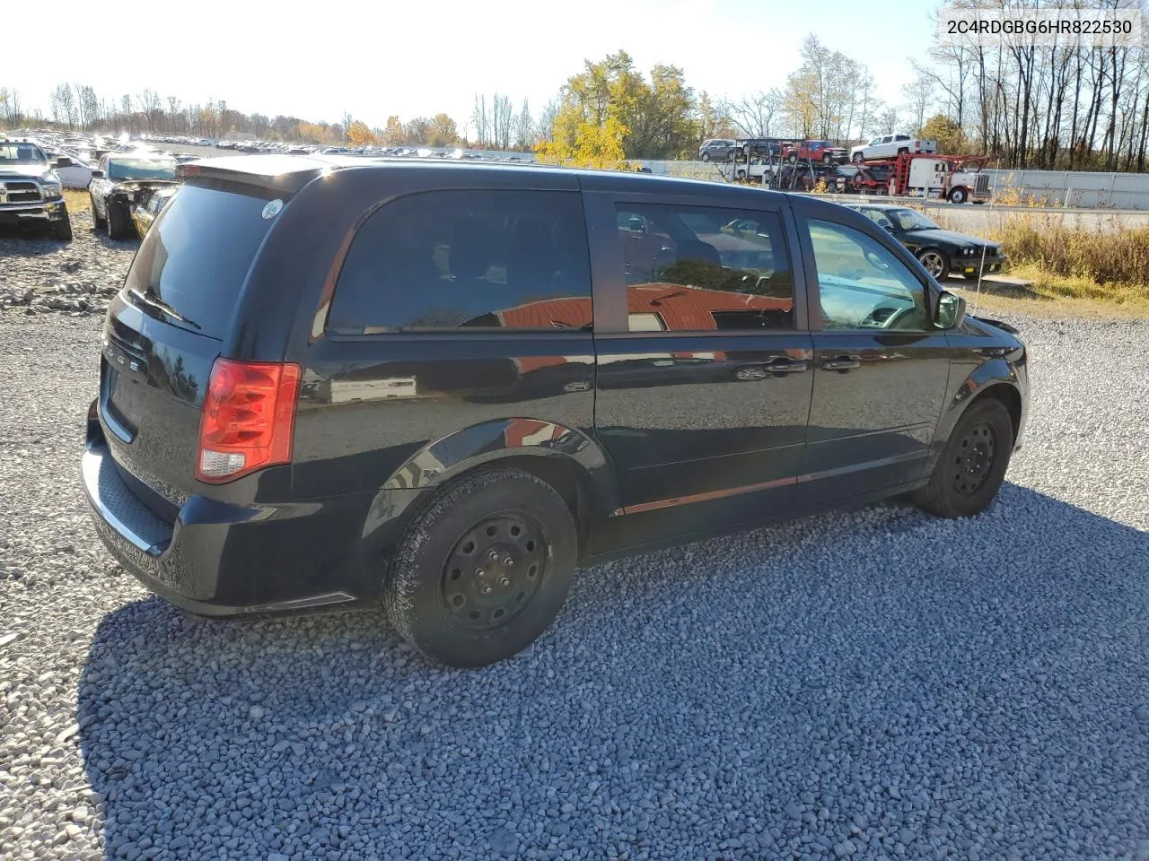 2017 Dodge Grand Caravan Se VIN: 2C4RDGBG6HR822530 Lot: 77223004