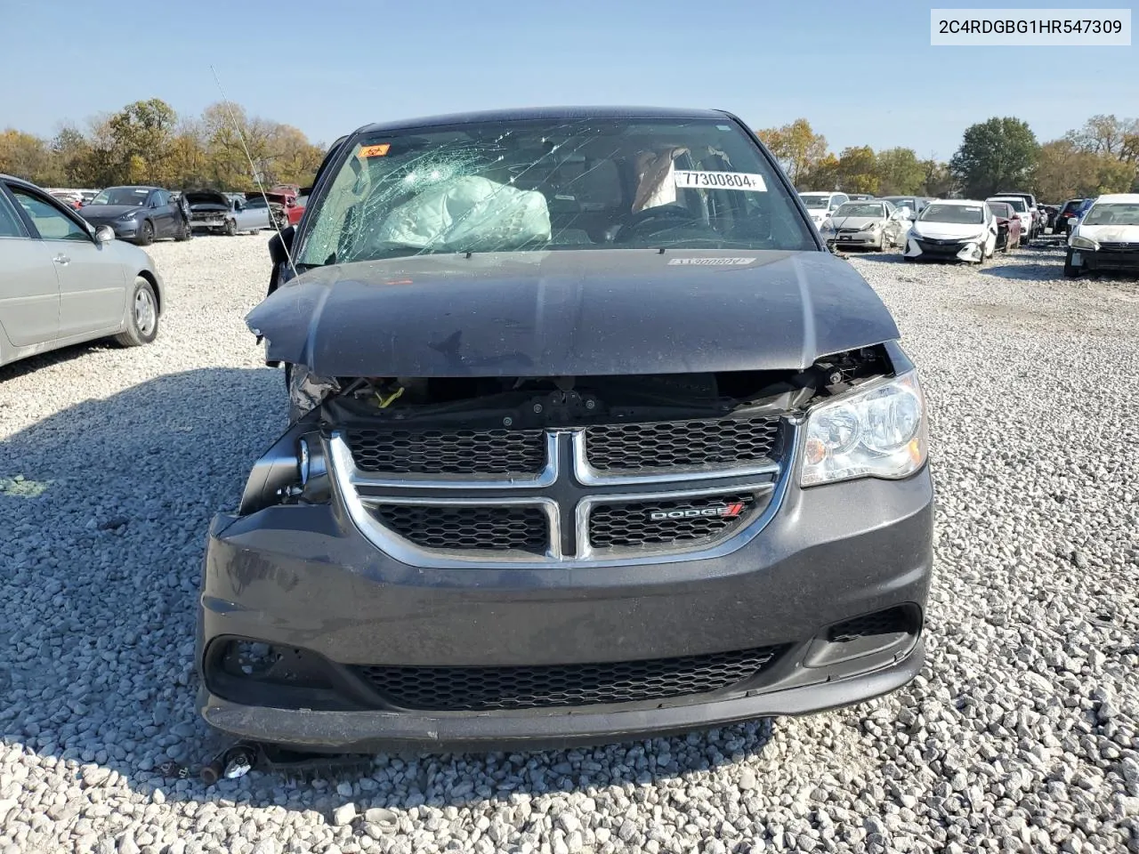 2017 Dodge Grand Caravan Se VIN: 2C4RDGBG1HR547309 Lot: 77300804