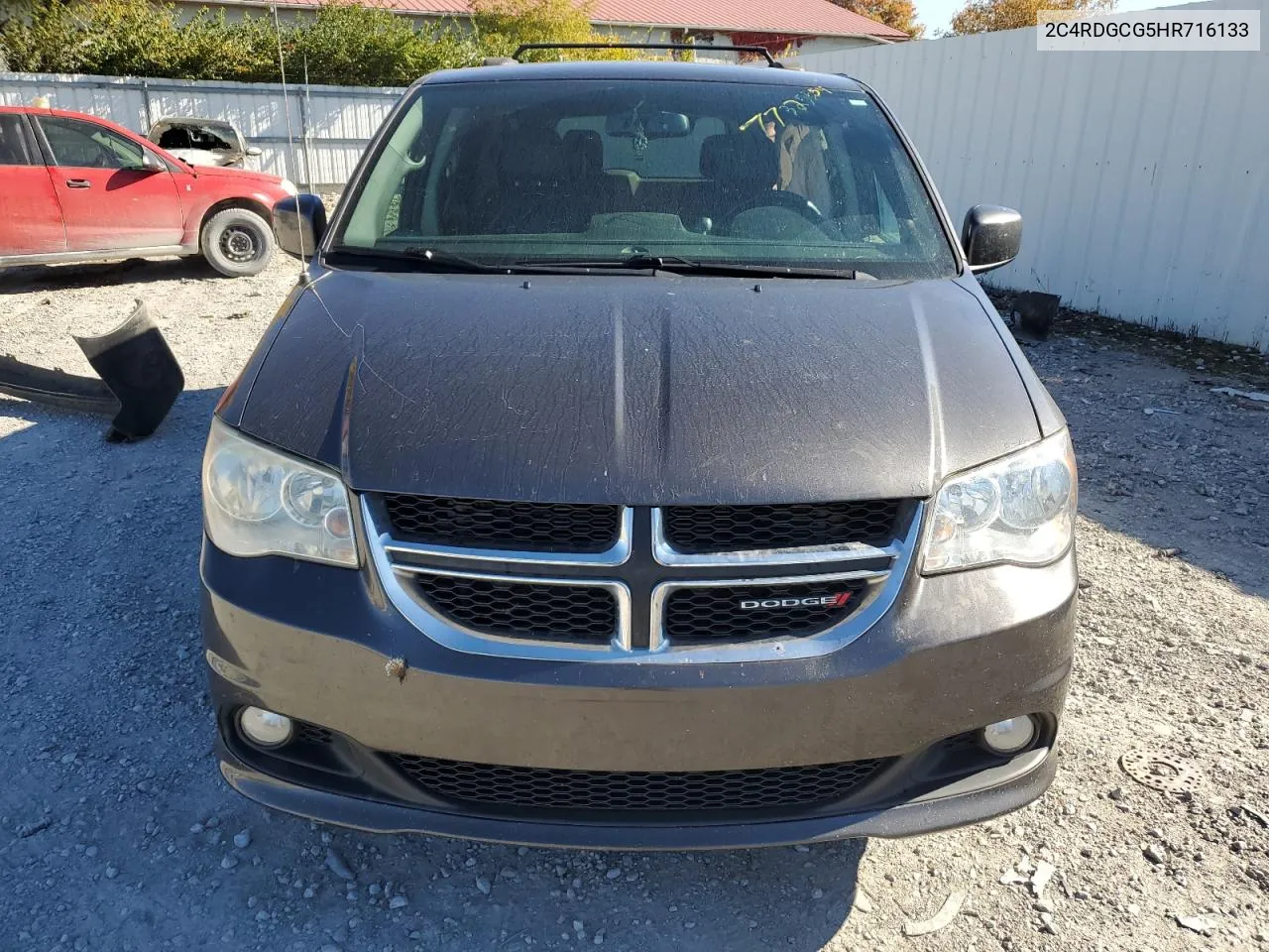 2017 Dodge Grand Caravan Sxt VIN: 2C4RDGCG5HR716133 Lot: 77325554