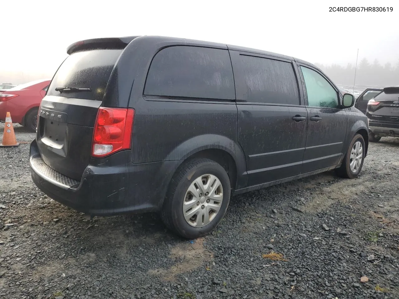 2017 Dodge Grand Caravan Se VIN: 2C4RDGBG7HR830619 Lot: 77397224