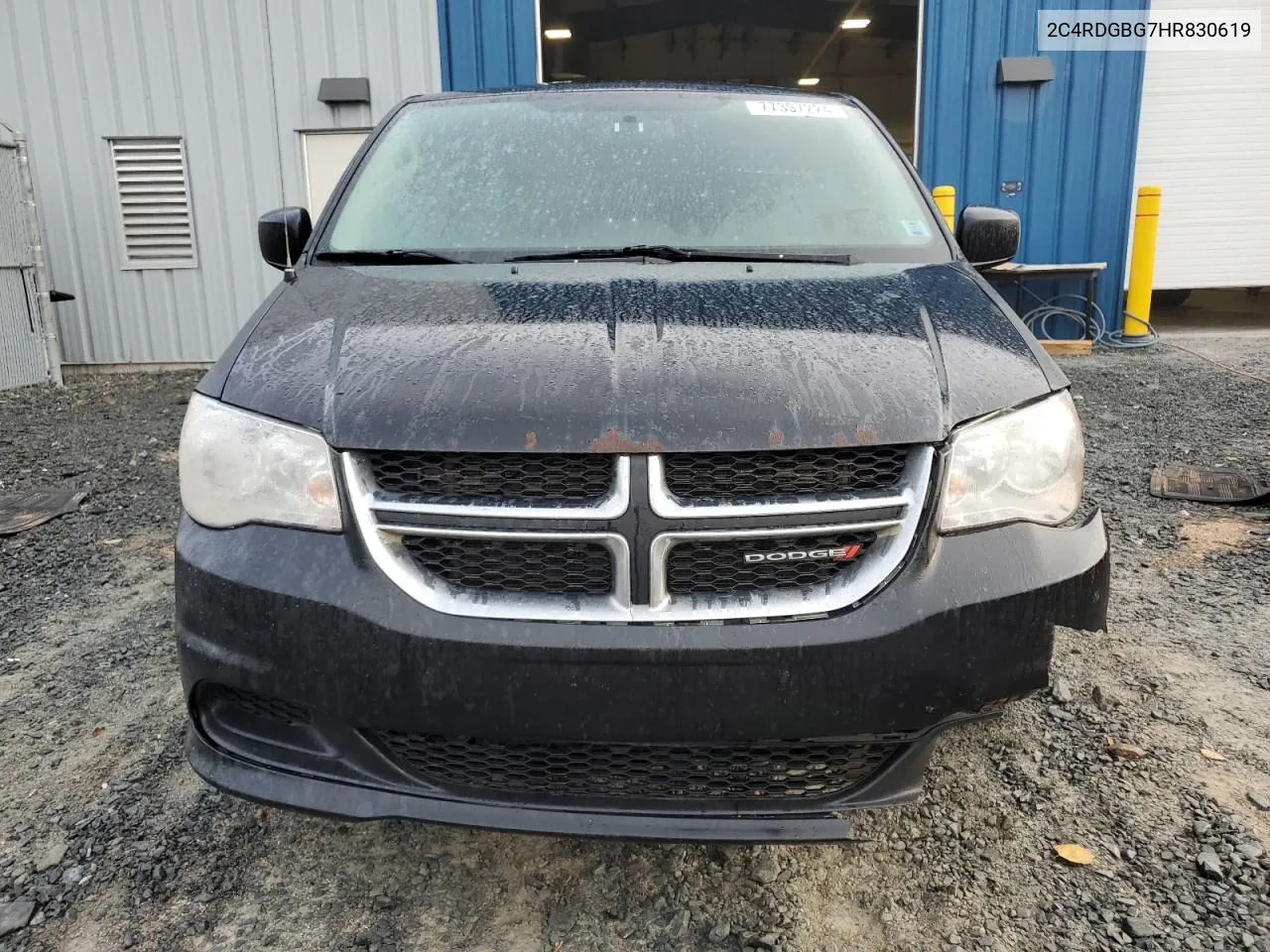 2017 Dodge Grand Caravan Se VIN: 2C4RDGBG7HR830619 Lot: 77397224