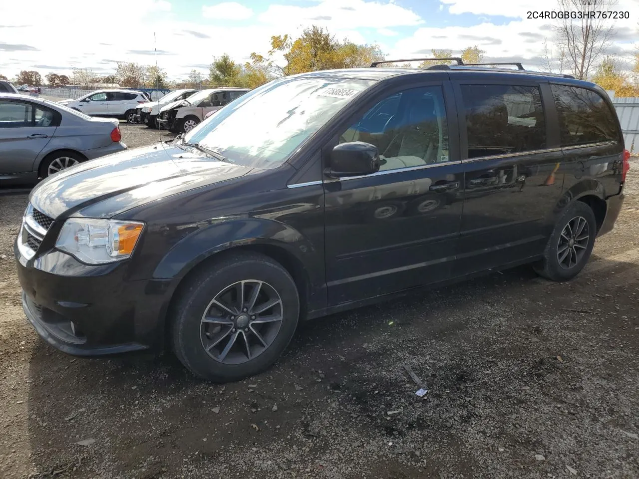 2017 Dodge Grand Caravan Se VIN: 2C4RDGBG3HR767230 Lot: 77586934