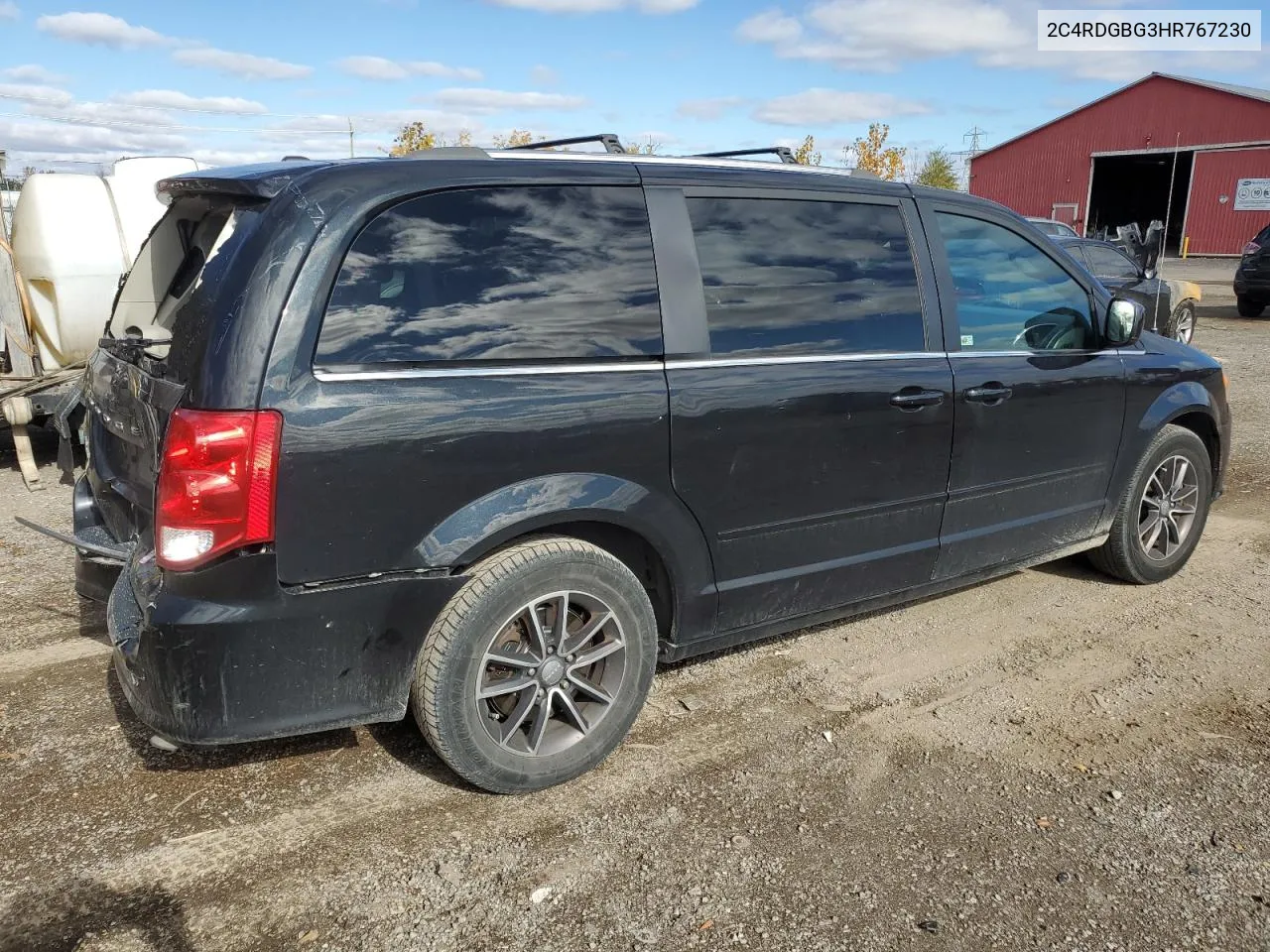 2017 Dodge Grand Caravan Se VIN: 2C4RDGBG3HR767230 Lot: 77586934