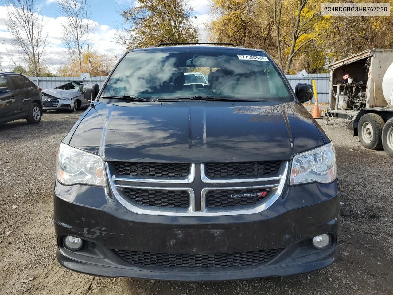 2017 Dodge Grand Caravan Se VIN: 2C4RDGBG3HR767230 Lot: 77586934