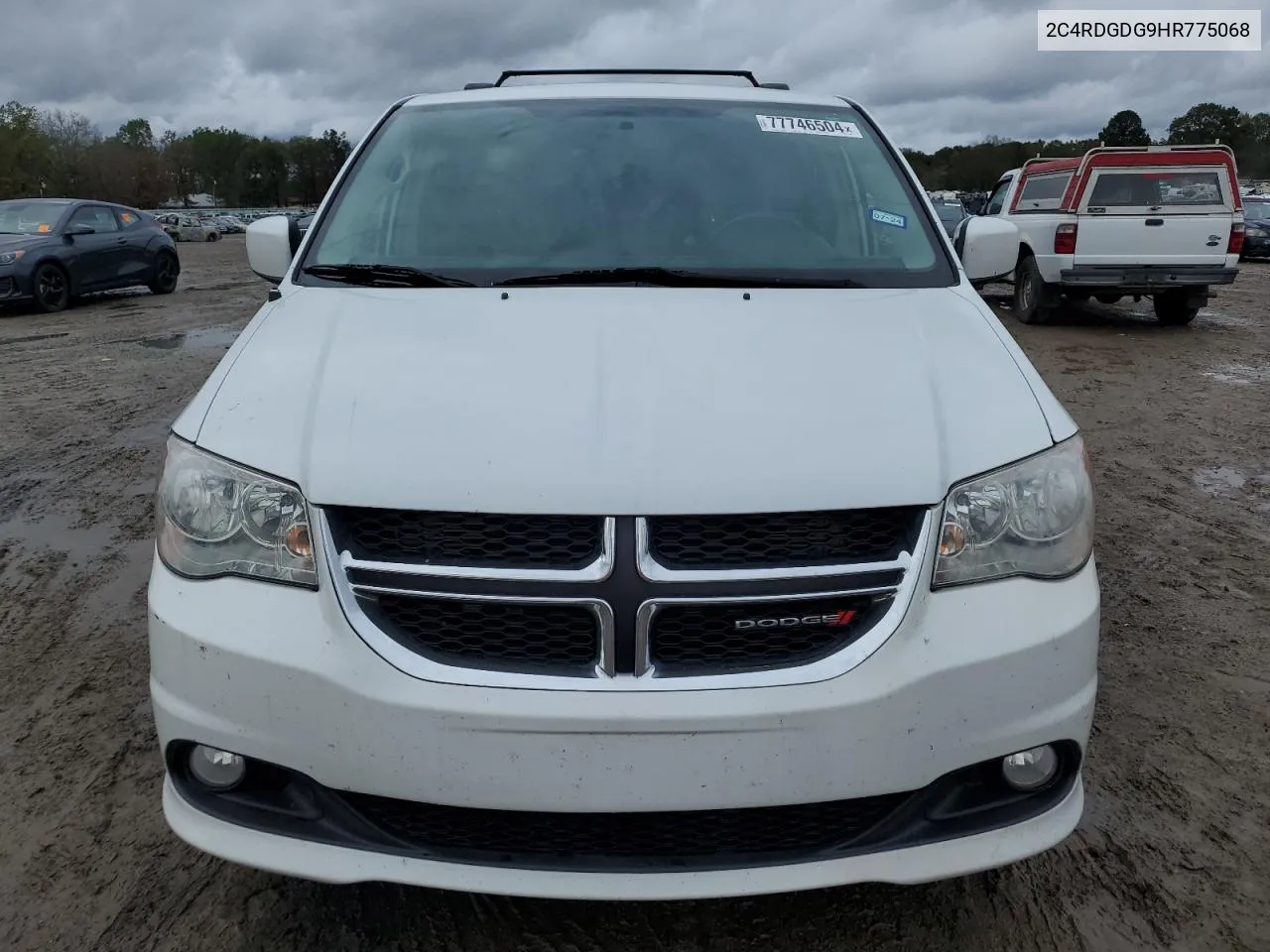 2017 Dodge Grand Caravan Crew VIN: 2C4RDGDG9HR775068 Lot: 77746504