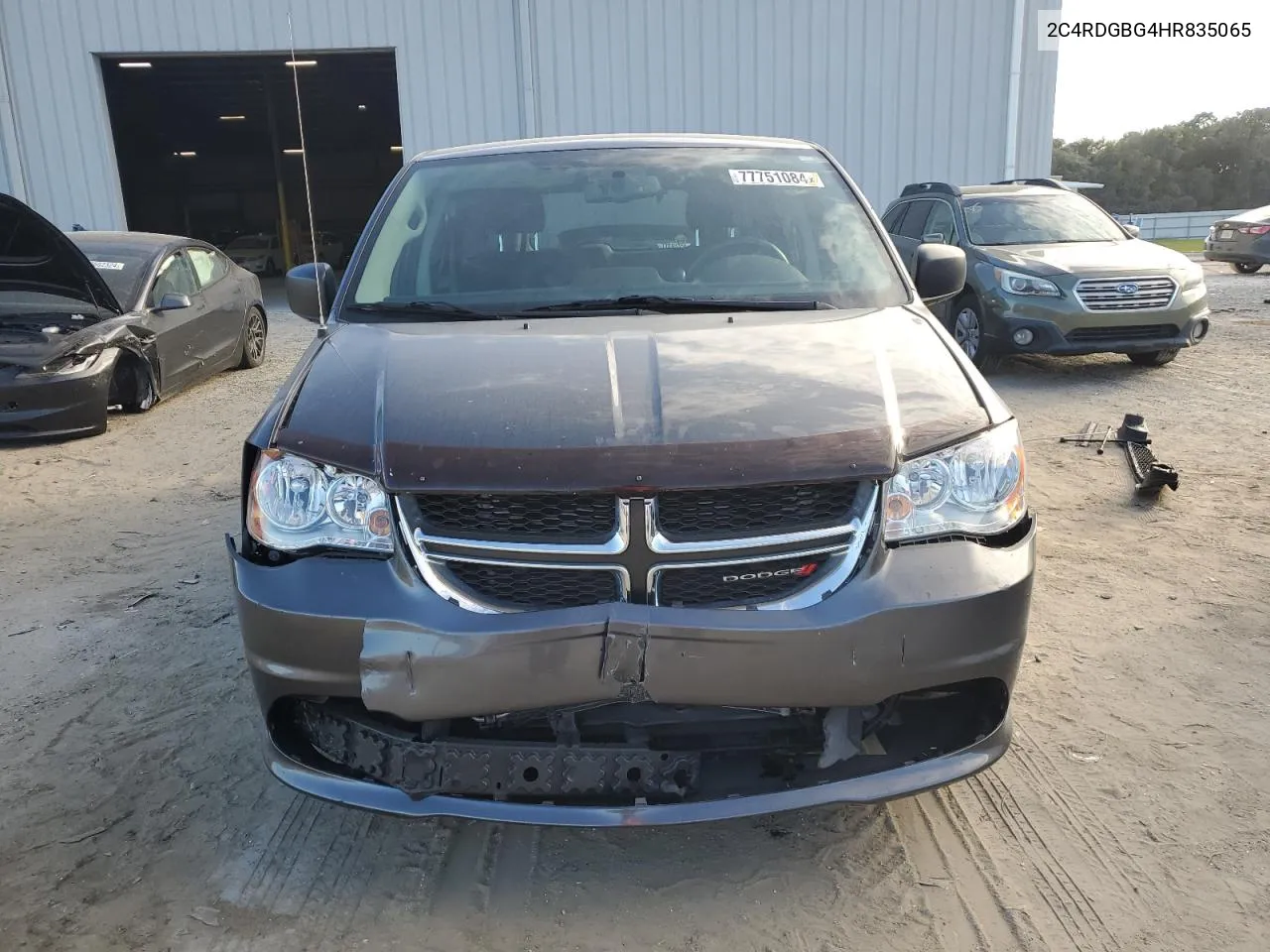 2017 Dodge Grand Caravan Se VIN: 2C4RDGBG4HR835065 Lot: 77751084