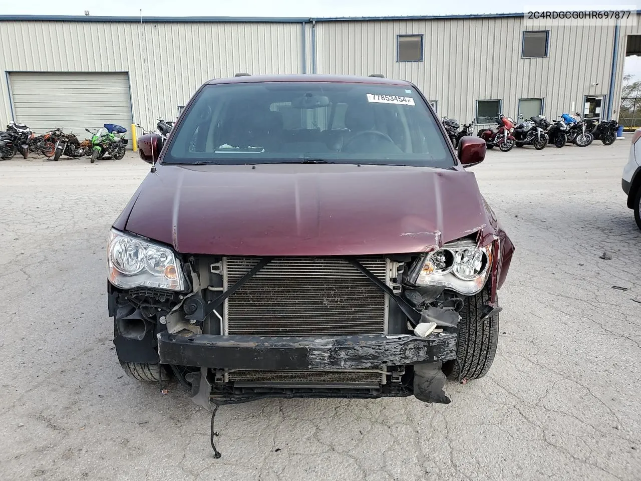 2C4RDGCG0HR697877 2017 Dodge Grand Caravan Sxt