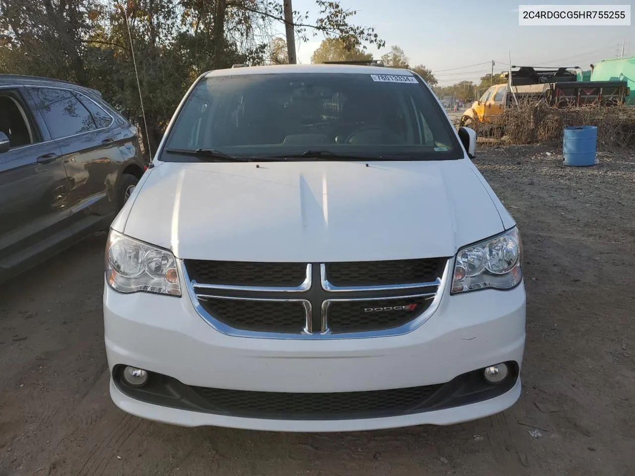 2017 Dodge Grand Caravan Sxt VIN: 2C4RDGCG5HR755255 Lot: 78013334