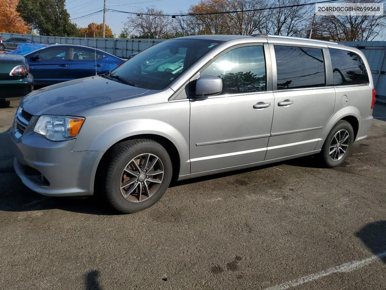 2017 Dodge Grand Caravan Sxt VIN: 2C4RDGCG8HR699568 Lot: 78155894