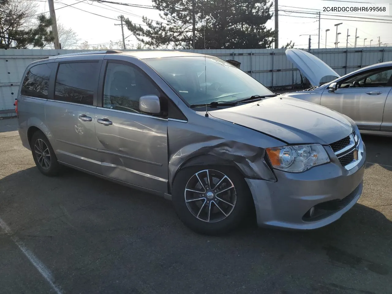 2017 Dodge Grand Caravan Sxt VIN: 2C4RDGCG8HR699568 Lot: 78155894