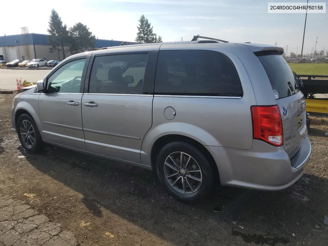 2017 Dodge Grand Caravan Sxt VIN: 2C4RDGCG4HR750158 Lot: 78414094