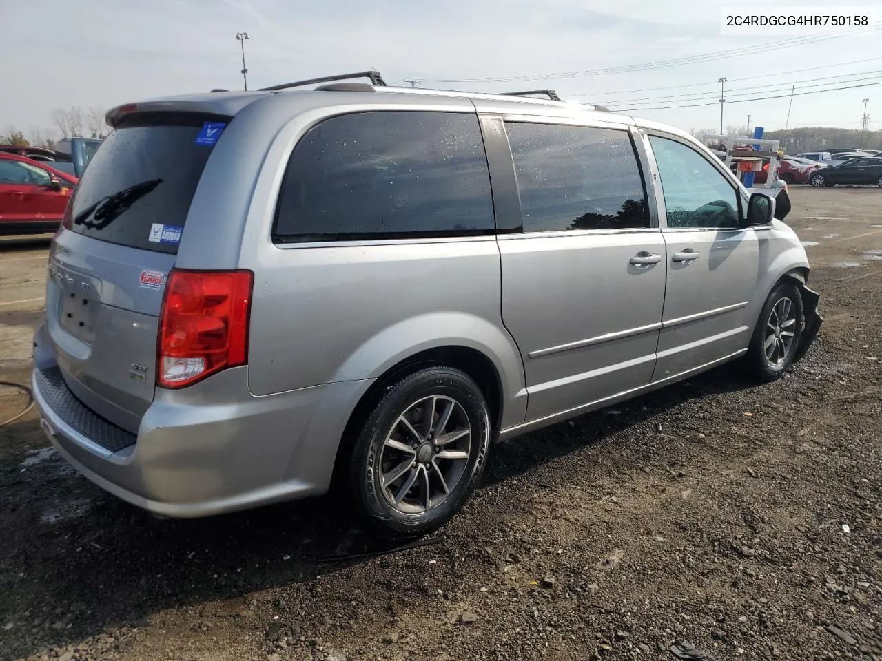 2017 Dodge Grand Caravan Sxt VIN: 2C4RDGCG4HR750158 Lot: 78414094