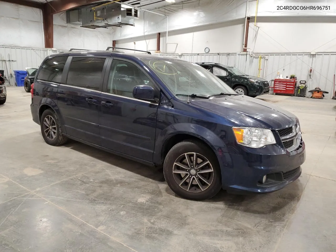 2017 Dodge Grand Caravan Sxt VIN: 2C4RDGCG6HR696751 Lot: 78464424