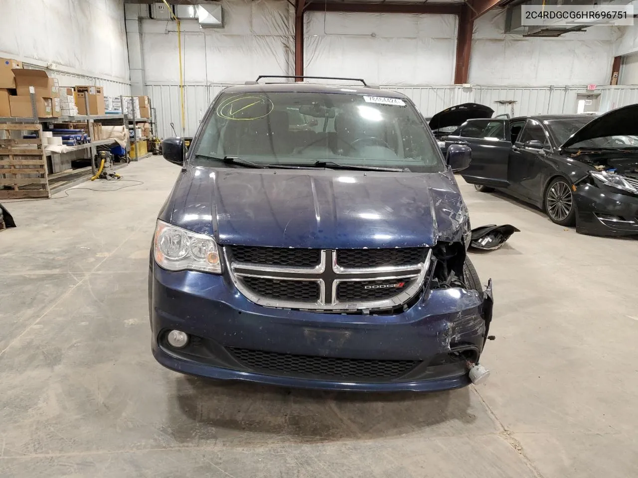 2017 Dodge Grand Caravan Sxt VIN: 2C4RDGCG6HR696751 Lot: 78464424