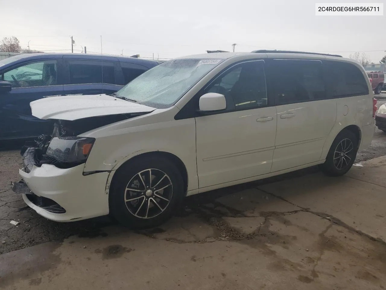 2017 Dodge Grand Caravan Gt VIN: 2C4RDGEG6HR566711 Lot: 78465154