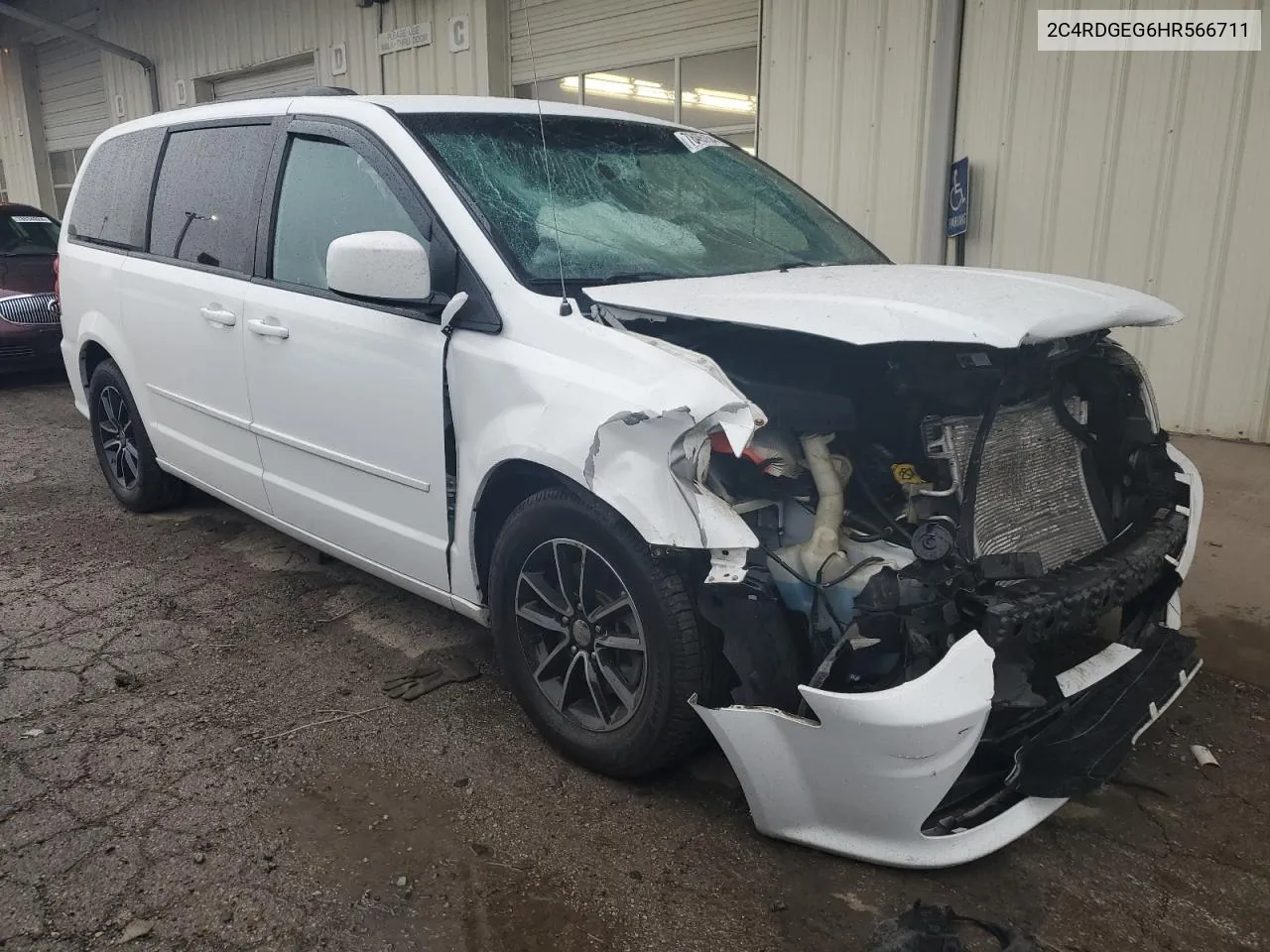 2017 Dodge Grand Caravan Gt VIN: 2C4RDGEG6HR566711 Lot: 78465154