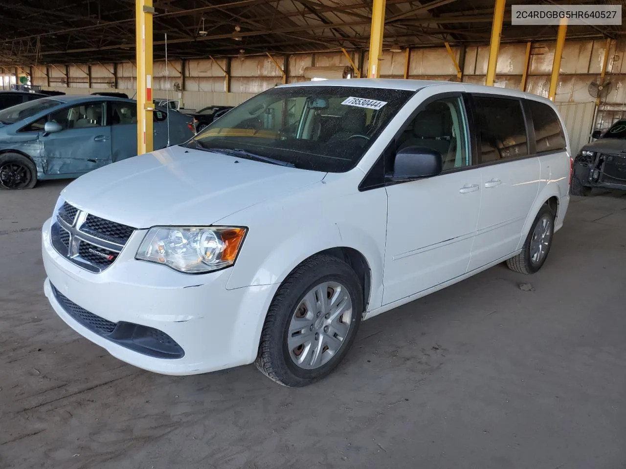 2017 Dodge Grand Caravan Se VIN: 2C4RDGBG5HR640527 Lot: 78530444