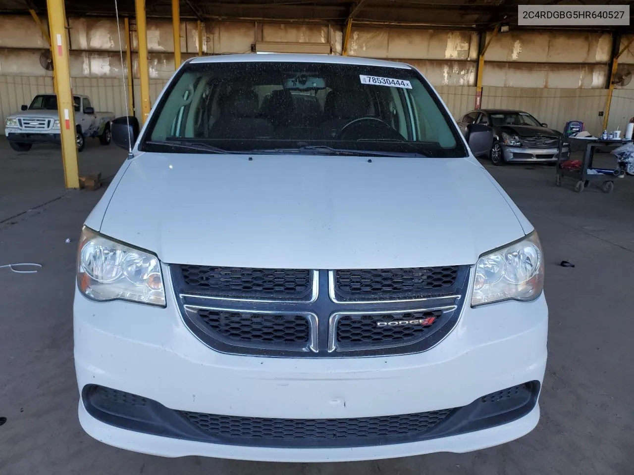 2017 Dodge Grand Caravan Se VIN: 2C4RDGBG5HR640527 Lot: 78530444