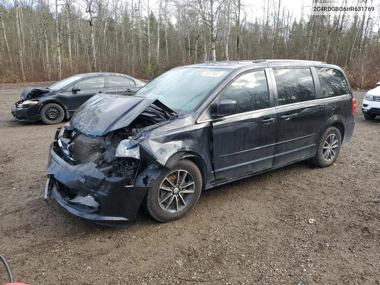 2017 Dodge Grand Caravan Se VIN: 2C4RDGBG6HR631769 Lot: 78612464