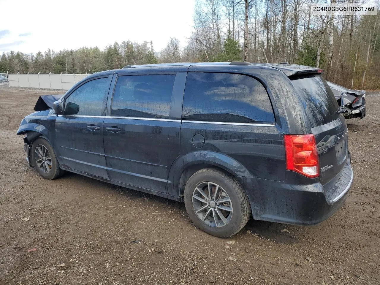 2017 Dodge Grand Caravan Se VIN: 2C4RDGBG6HR631769 Lot: 78612464