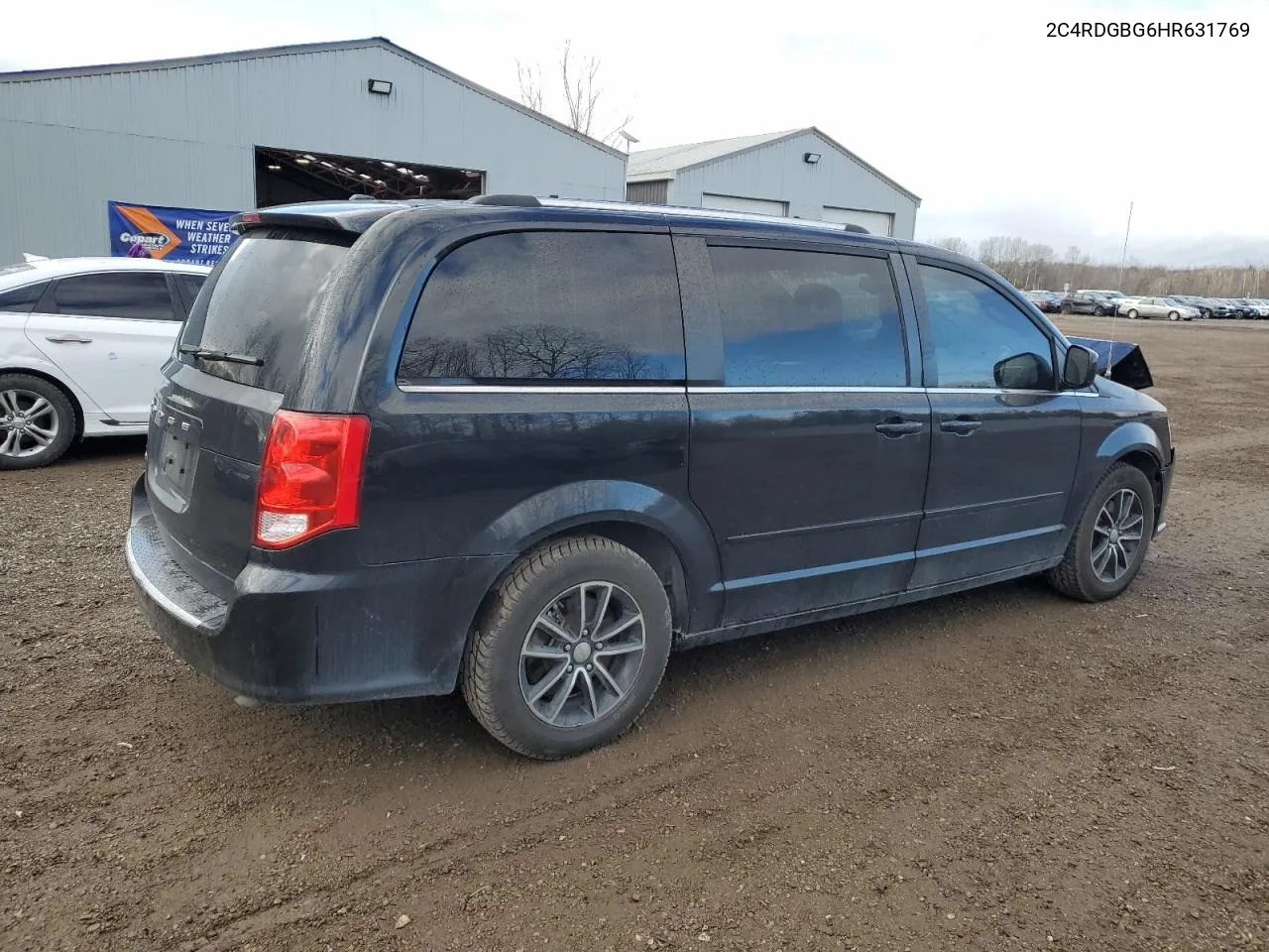 2017 Dodge Grand Caravan Se VIN: 2C4RDGBG6HR631769 Lot: 78612464